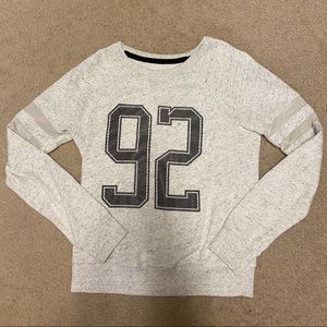 Abercrombie and Fitch grey sweatshirt